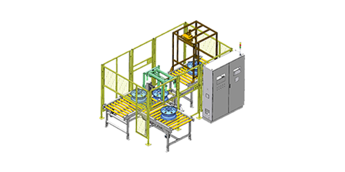 鋁輪轂平衡機(jī)流水線